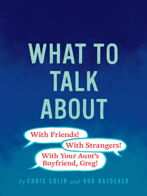 cover image of What to Talk About
